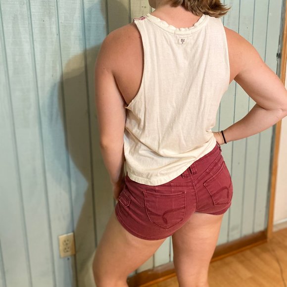 Maroon shorts - Picture 2 of 2